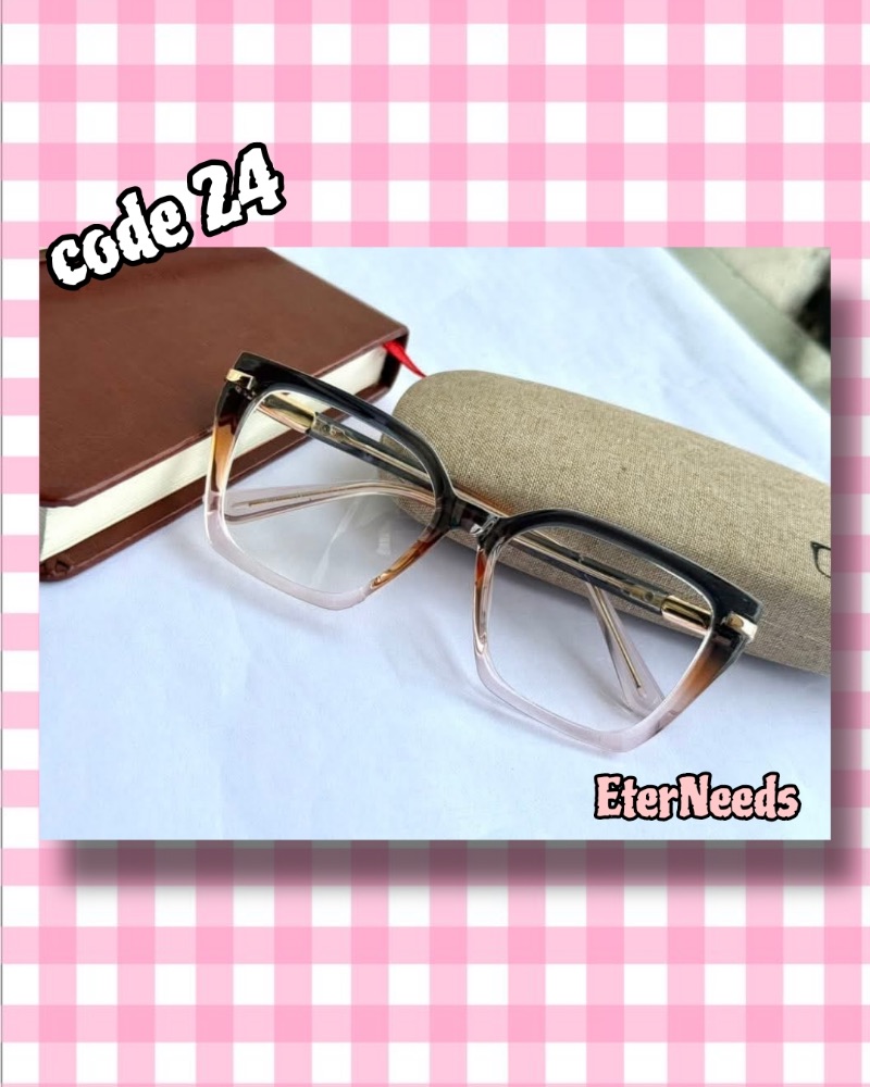 Bold Rectangular Classic Frame — Brown