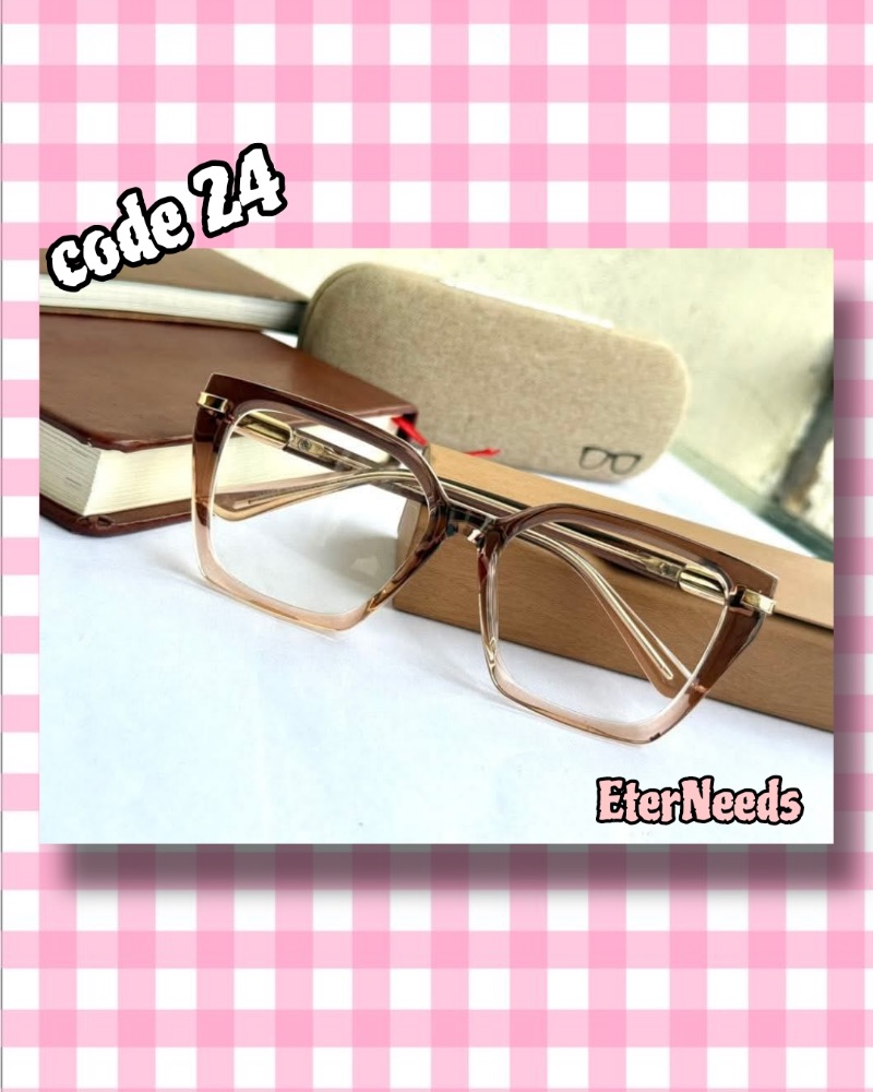 Bold Rectangular Classic Frame — Brown