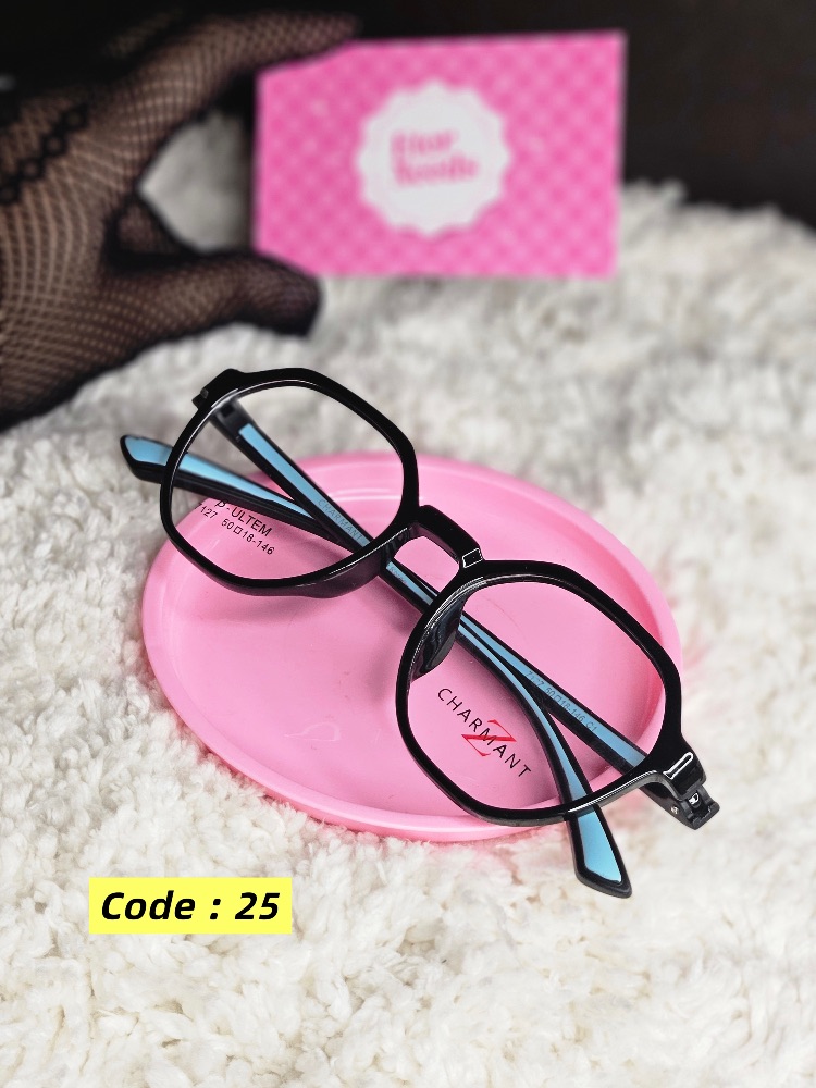 Rubbery oval frames