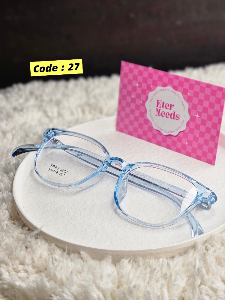Flexi-Rectangular glasses — Blue